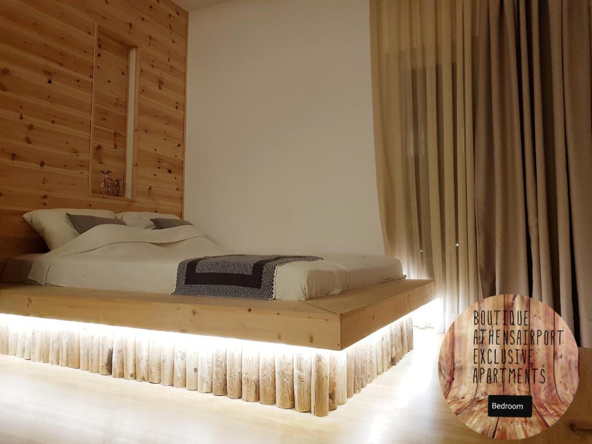 Boutique Athensairport Apartments Markópoulon المظهر الخارجي الصورة